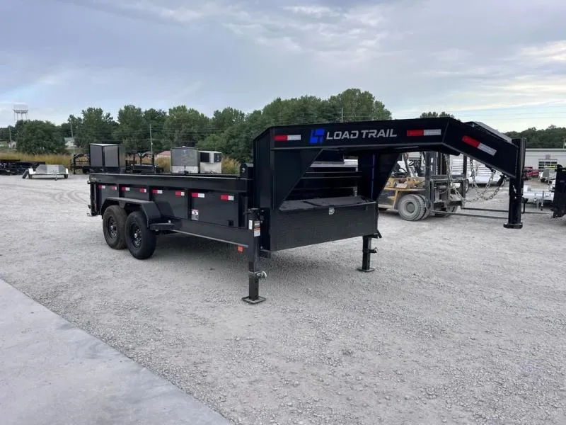 2026 Load Trail 83" X 16' Tandem Axle Gooseneck Low-Pro Dump Trail