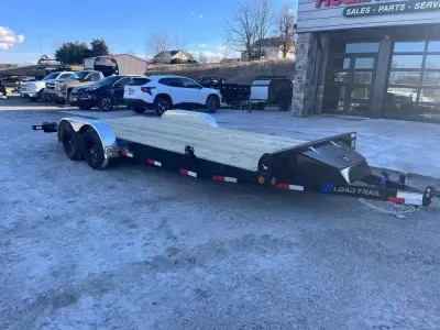 2026 Load Trail 83" x 20' Tandem Axle Carhauler Trailer - 7k GVWR- Slide Out Ramps