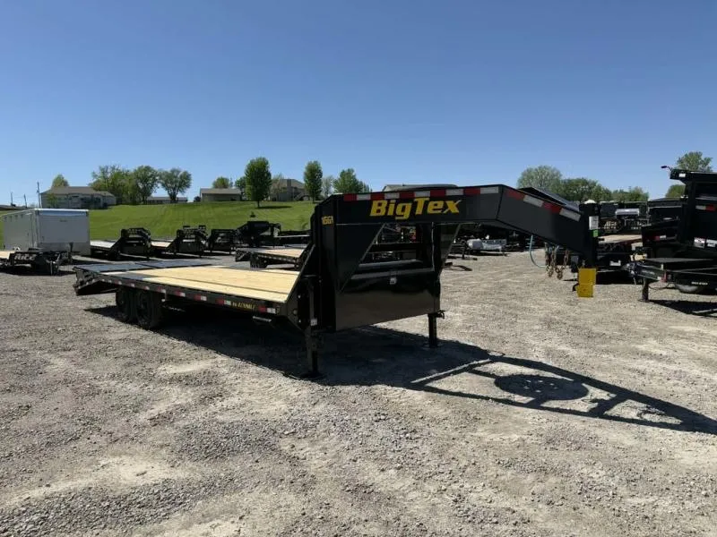 2026 Big Tex Trailers 16GN 102" X 25 Deckover Gooseneck Trailer 17.5K GV 