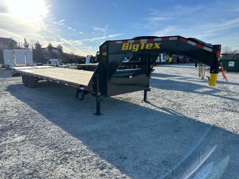 2026 Big Tex Trailers 14GN 102" X 30' Deckover Gooseneck Trailer 15.9 K 