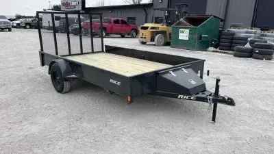 2026 Rice Trailers 82" x 12' Utility Trailer