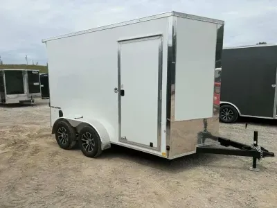 2026 Formula Traverse 7' X 12' Tandem Axle Enclosed Cargo Trail