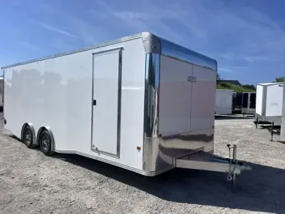 2027 EZ Hauler 8.5' X 24' All Aluminum Enclosed Race Trailer *Esc