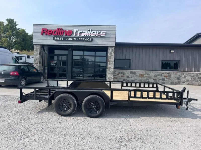 2026 Load Trail 83" X 16' Tandem Axle Utility Trailer W/ Side Rail 