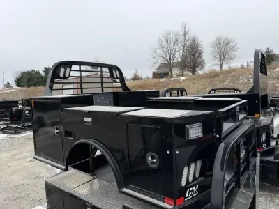 2025 CM® Truck Beds TM Deluxe Steel Tradesmen Body- DW LB 8'6" Ford or