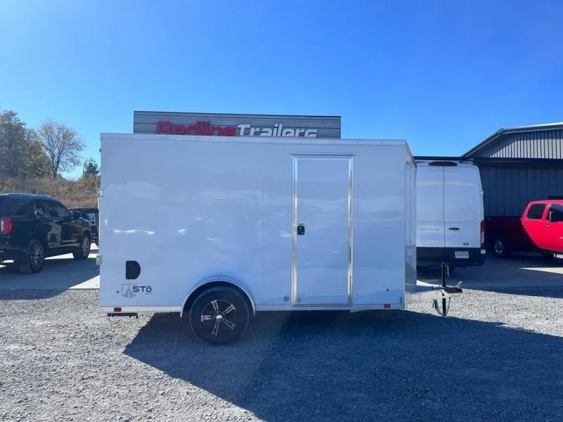 2025 ATC Trailers Aluminum 6' X 12' Enclosed Cargo Trailer 