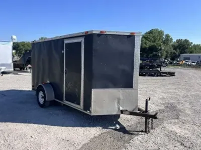 2009 Diamond 6X12' Single Axle Enclosed Trailer 6'6" Interior H