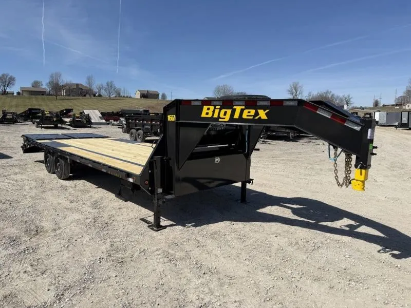 2026 Big Tex Trailers 22GN 102" X 35' Flatbed Deckover Gooseneck 23.9K G