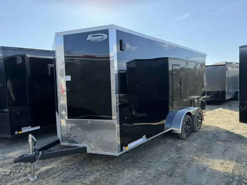 2026 Formula Traverse 7' X 16' Tandem Axle Enclosed Cargo Trail