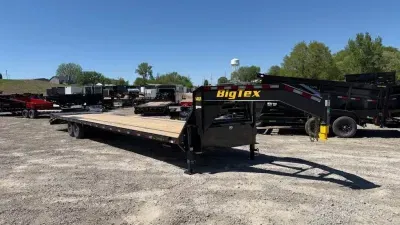 2027 Big Tex Trailers 14GN 102" X 40' Flatbed Deck Over Gooseneck Trailer 