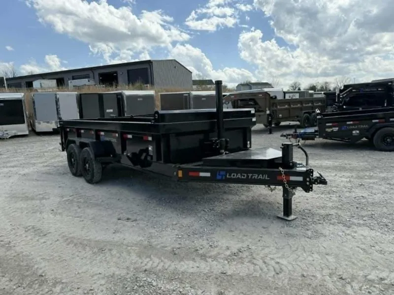 2026 Load Trail 83" X 16' Tandem Axle Low-Pro Dump Telescopic Lift 