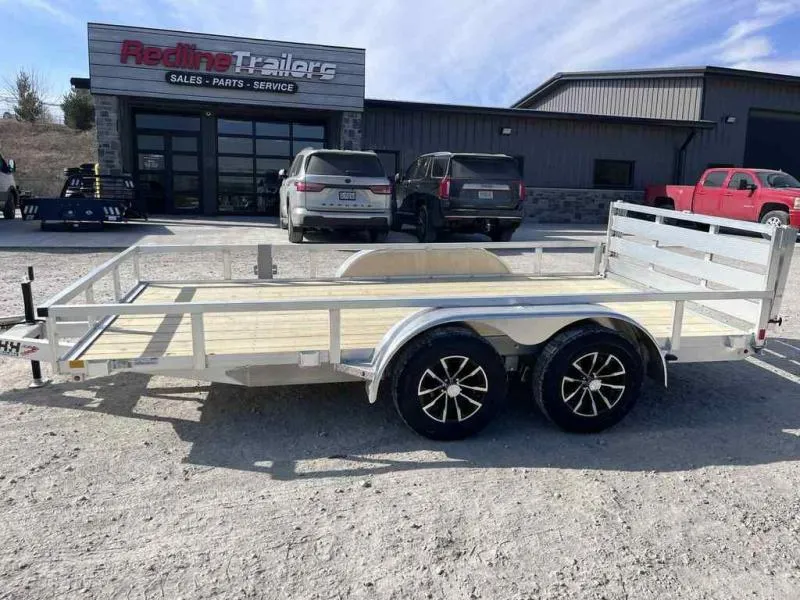 2026 H&H Trailers? 82" X 14' Tandem Axle Aluminum Utility Trailer Bi- 