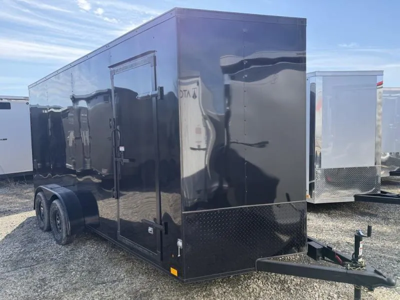 2026 Cross Trailers Beta 7' X 16' Enclosed Cargo Trailer 7' Height- Bl 