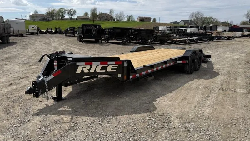 2026 Rice Trailers Promax HD 82" X 24' Equipment Trailer *21,000 GVWR 