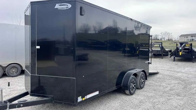 2026 Formula Traverse 7' X 16' Tandem Axle Enclosed Cargo Trail