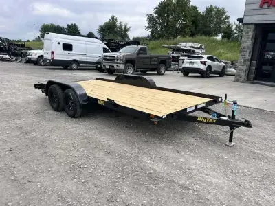 2027 Big Tex Trailers 60EC 83'' X 16' Flatbed Car Trailer 6K GVWR 