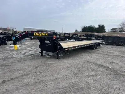 2026 Big Tex Trailers 22GN 102" x 35' Flatbed Deckover Gooseneck 23.9k GVWR