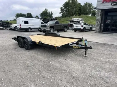 2027 Big Tex Trailers 60EC 83'' X 16' Flatbed Car Trailer 6K GVWR 