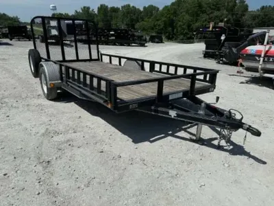 2015 PJ 83"X14' PJ Single Axle Utility Trailer