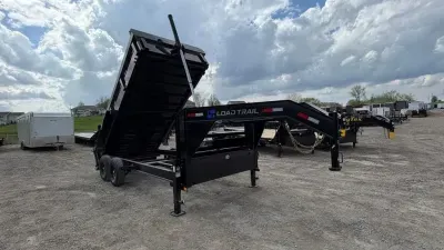 2027 Load Trail 83" X 16' Tandem Axle Gooseneck Low-Pro Dump Trailer