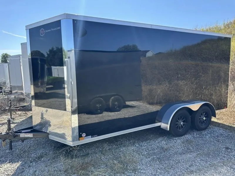 2025 Cross Trailers Alpha 7' X 16' Enclosed Cargo Trailer - 7' Height 