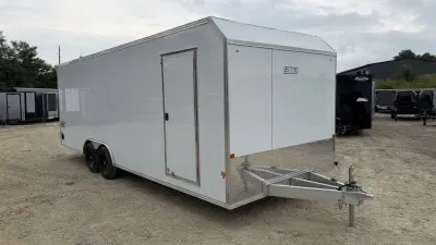 2027 EZ Hauler XLT 8.5' X 24' Aluminum Enclosed Race Trailer *Escape Door* - 5200Lb Axles