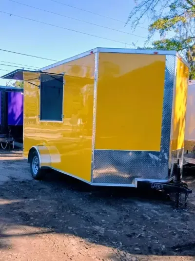 2027 South Georgia 7X12 SA Vending / Concession Trailer
