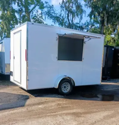 2027 Cynergy Cargo 7X12 SA Vending / Concession Trailer