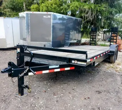 2027 Triple Crown Trailers 7X20 TA Equipment Trailer