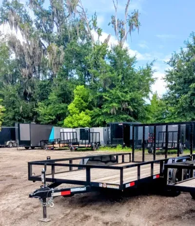 2027 Triple Crown Trailers 6X14 TA Utility Trailer