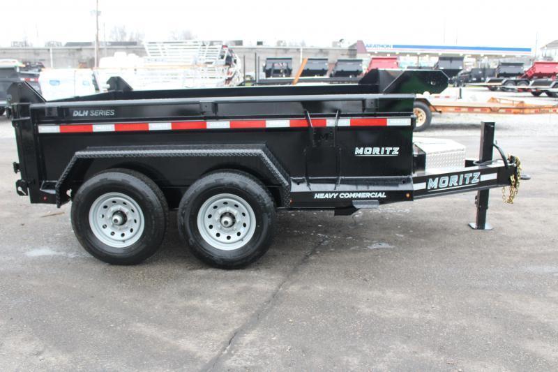 2023 Moritz 6'10" x 10' Heavy Commercial DLH Series Dump Trailer