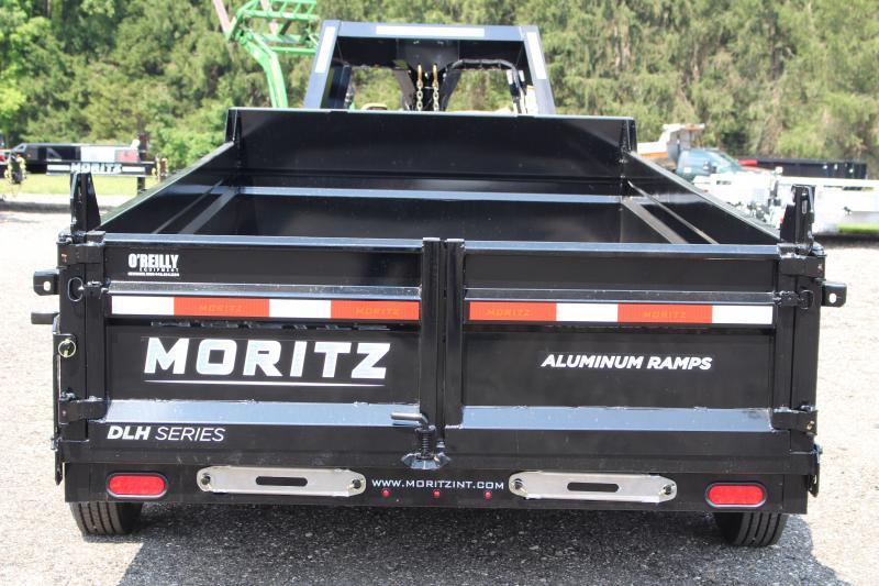 2023 Moritz 6' 10" x 14' Heavy Commercial DLGH Series Gooseneck Dump
