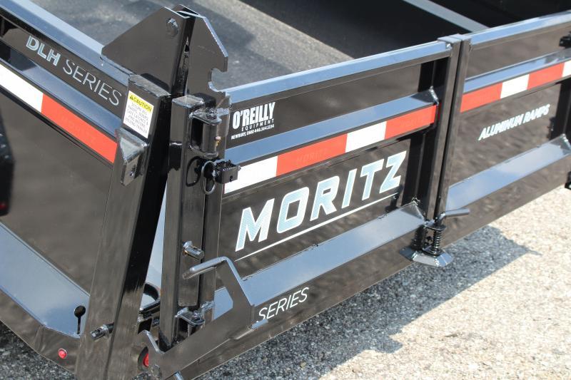 2023 Moritz 6' 10" x 14' Heavy Commercial DLGH Series Gooseneck Dump