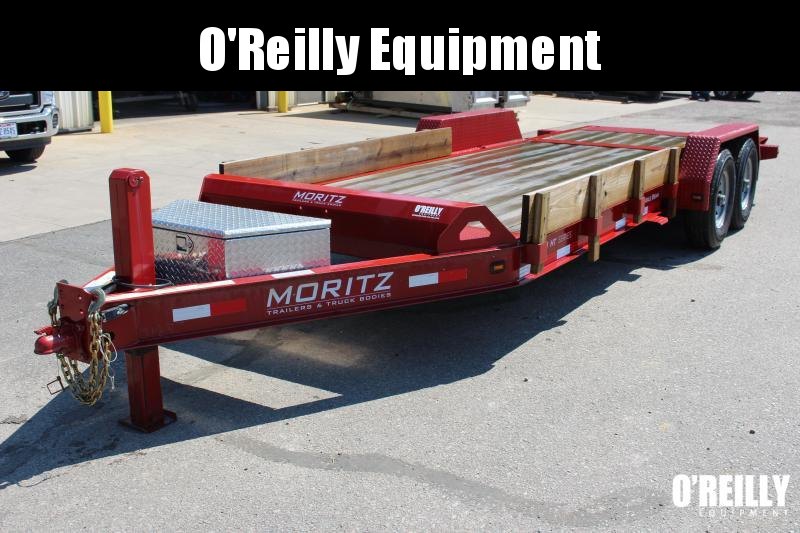 2017 Moritz International ELBH-20 HT 14000 Equipment Trailer Used 2017 Moritz International ELBH-20 HT 14000 Equipment Trailer Used