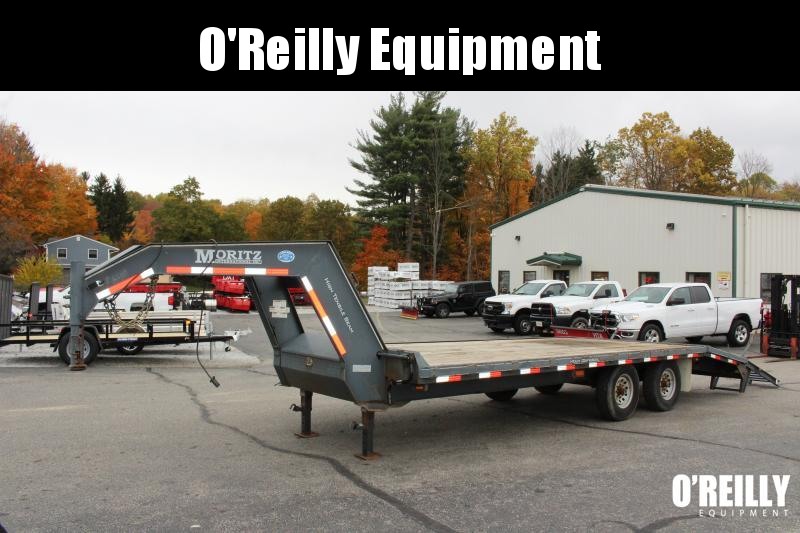2015 Moritz FGSH 8' 6" x 18' + 5' USED Gooseneck Deckover Trailer - 14,500# GVW - Steel Ramps 2015 Moritz FGSH 8' 6" x 18' + 5' USED Gooseneck Deckover Trailer - 14,500# GVW - Steel Ramps