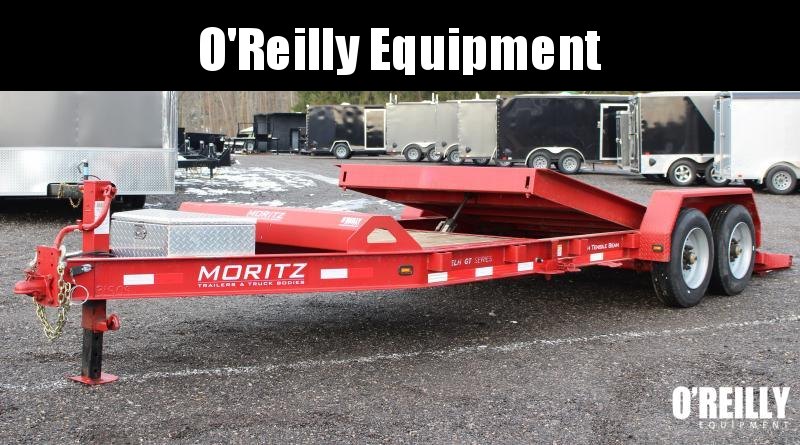 2017 Moritz 7' x 16' + 4' Tilt Trailer - 16000# GVW Used 2017 Moritz 7' x 16' + 4' Tilt Trailer - 16000# GVW Used