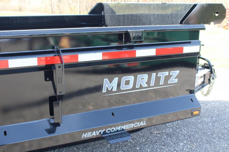 2024 Moritz 6' 10" x 14' Heavy Commercial DLH Series Dump Trailer