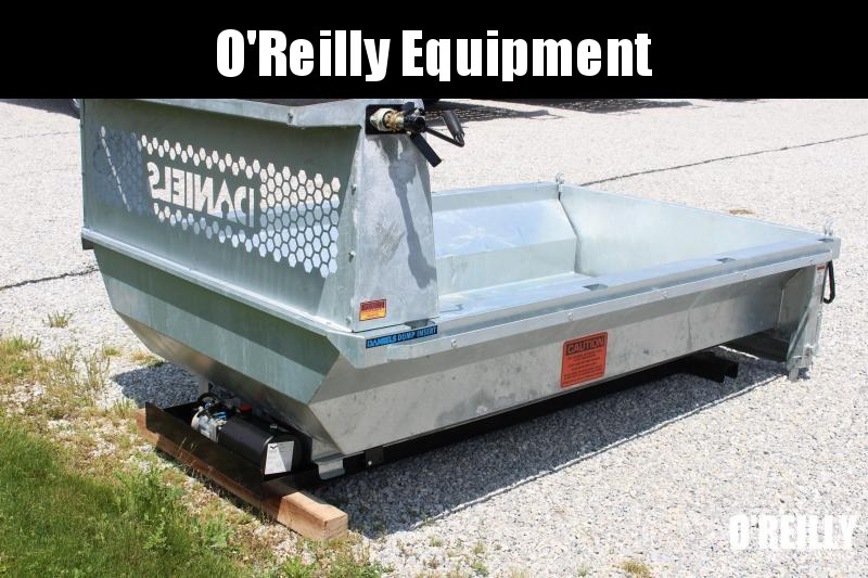 2022 Daniels Galvanized Steel 8' Dump Insert - Long Bed 2022 Daniels Galvanized Steel 8' Dump Insert - Long Bed