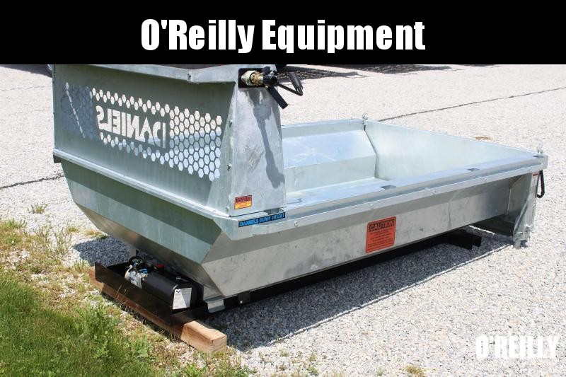 2022 Daniels Galvanized Steel 8' Dump Insert - Long Bed 2022 Daniels Galvanized Steel 8' Dump Insert - Long Bed