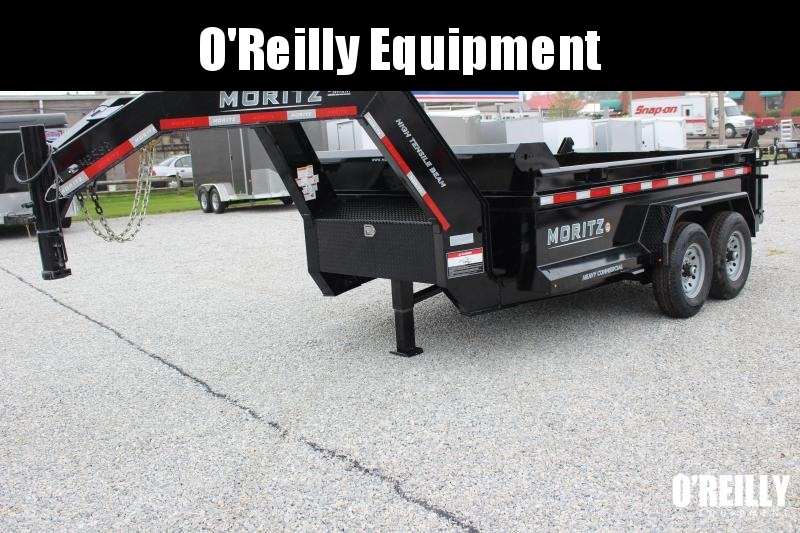 2021 Moritz 6'10" x 12' HD Dump Trailer - 14000# GVW Hyd Jack 2021 Moritz 6'10" x 12' HD Dump Trailer - 14000# GVW Hyd Jack