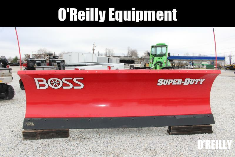 2023 BOSS 10' SK Steel Trip Edge Box Plow Skid Steer O Reilly Equipment Flatbed & Dump