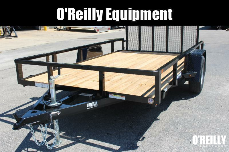 35■予約済み1200■2nd Single The way U are Big Tex 12' Single Axle Utility Trailer w/4' Ramp Gate 35SA