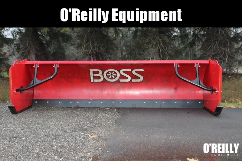 2020 BOSS Steel Trip Edge 12' Backhoe Box Plow Used 2020 BOSS Steel Trip Edge 12' Backhoe Box Plow Used