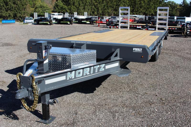 2022 Moritz EDBH 8' 6" x 18' + 4' Deck Over - 14000# GVW 2022 Moritz EDBH 8' 6" x 18' + 4' Deck Over - 14000# GVW