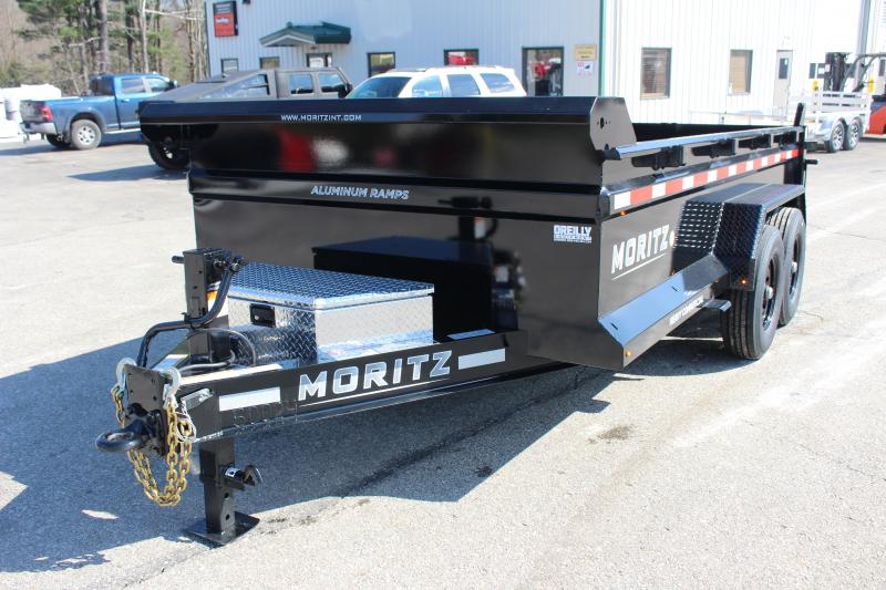 2024 Moritz 6' 10" x 14' Heavy Commercial DLH Series Dump Trailer
