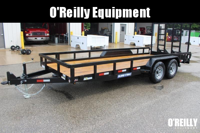 2021 Sure-Trac 7' x 18' Utility Trailer - 10000# GVW 2021 Sure-Trac 7' x 18' Utility Trailer - 10000# GVW
