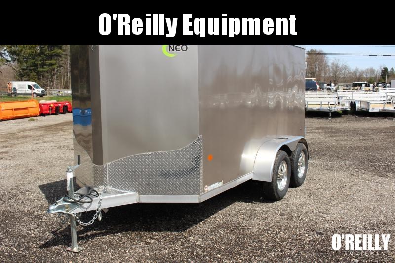 2022 NEO Trailers NAV 6' x 12' Aluminum Enclosed Cargo Trailer - Double Rear Doors- 7000# GVW 2022 NEO Trailers NAV 6' x 12' Aluminum Enclosed Cargo Trailer - Double Rear Doors- 7000# GVW