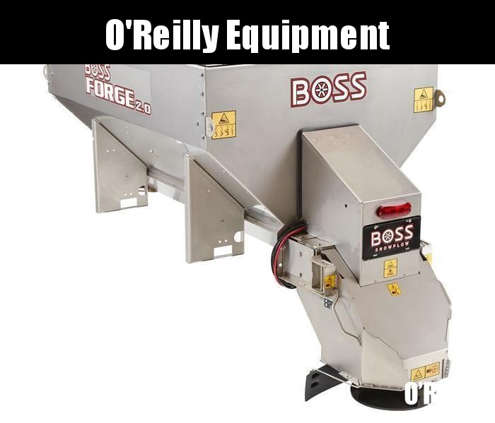 2019 BOSS VBS22210 Salt Spreader - 8' Stainless - Pintle Chain 2019 BOSS VBS22210 Salt Spreader - 8' Stainless - Pintle Chain