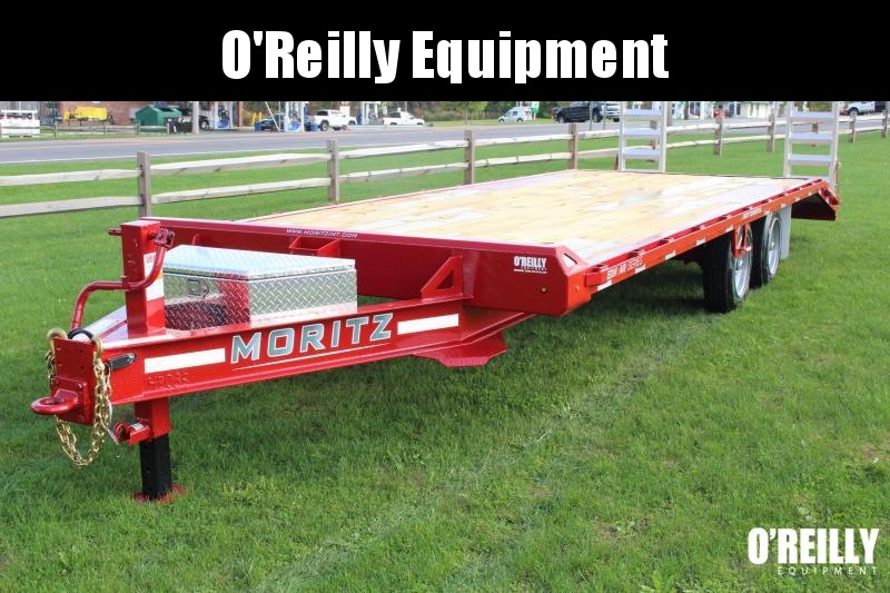 2022 Moritz EDBH 8' 6" x 20' + 4' AR Deckover Trailer - 16000# GVW 2022 Moritz EDBH 8' 6" x 20' + 4' AR Deckover Trailer - 16000# GVW