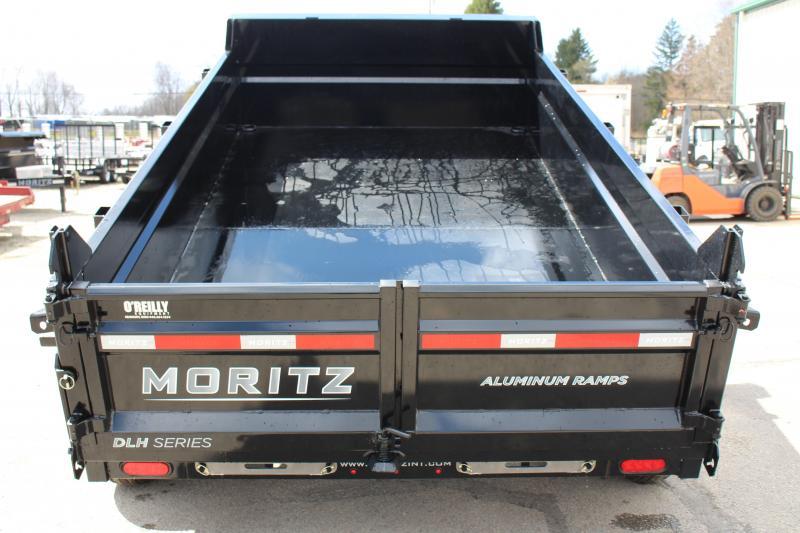 2023 Moritz 6'10" x 12' Heavy Commercial DLGH Series Gooseneck Dump